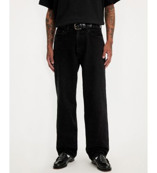Levi's for man. 29037-0066 Jeans 568 Loose Straight black (33/32), Casual, Cotton, Denim