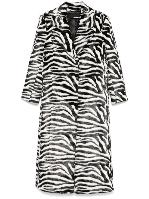 Fluffy Clasp coat - Black
