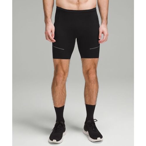 Lululemon – Men's Fast and Free Half Tights – 8" – Color Black