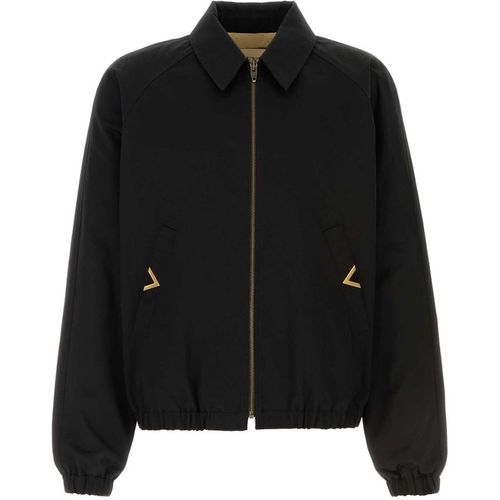 Valentino Garavani Black Cotton Jacket