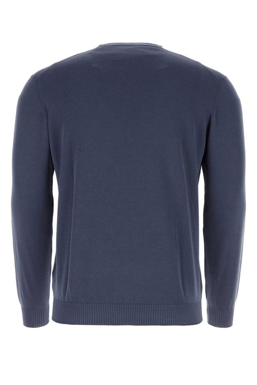 Air Force Blue Cotton Sweater