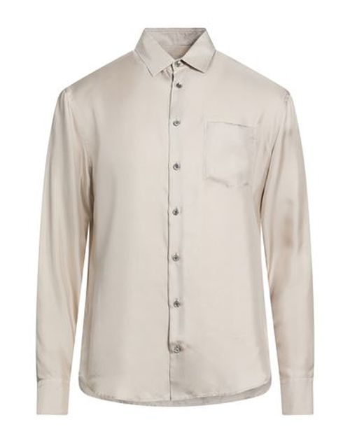 Man Shirt Beige Size 15 ½ Silk