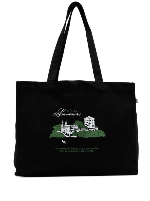 Hôtel JJJJound tote bag - Black