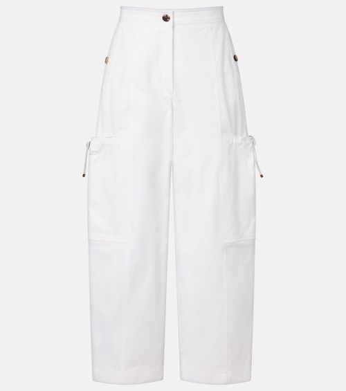 Lepre cotton wide-leg pants