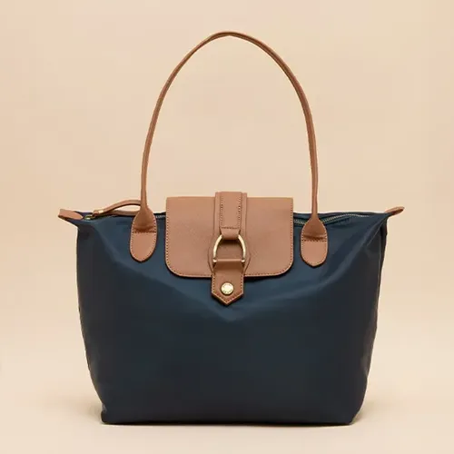 Joules Navy Heritage Edie Shopper Bag