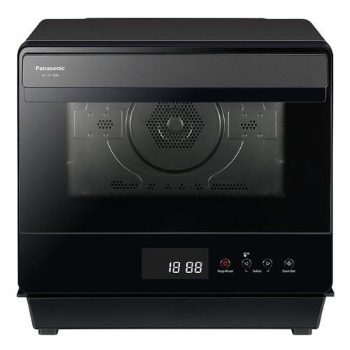 HomeCHEF .7 Cu. Ft. 7-in-1 Compact Oven with Steam and Convection - Black