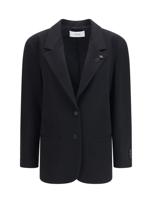 Cashmere Blazer — Black