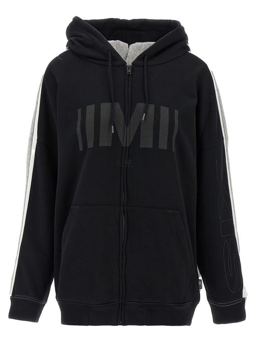 Brushed Cotton Hoodie — Black