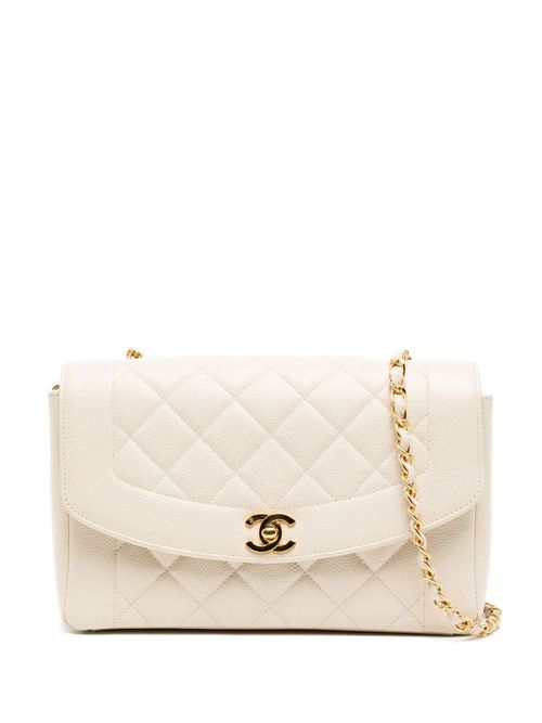 1997 medium Diana shoulder bag - White