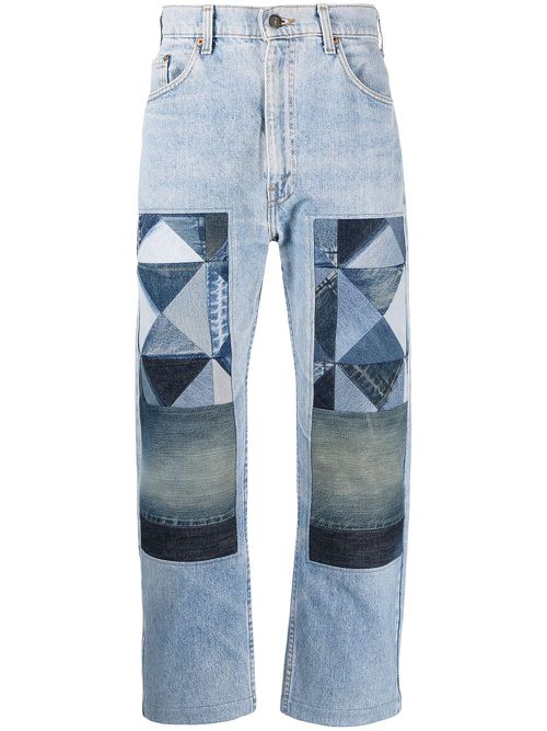 NY Old Patch jeans - Blue