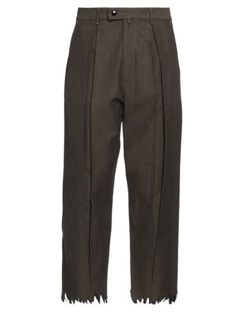 Man Pants Military green Size 30 Cotton
