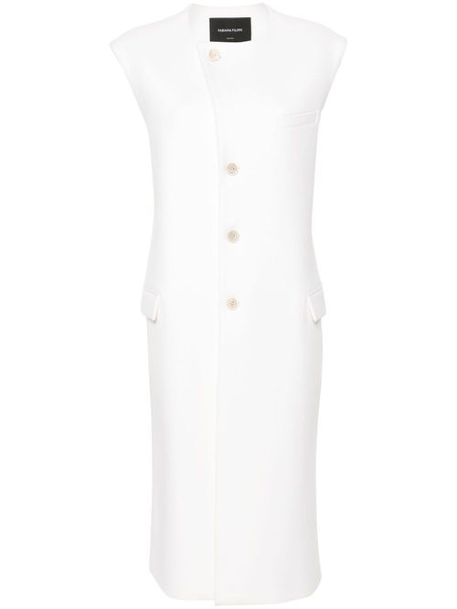 Felted coat - White