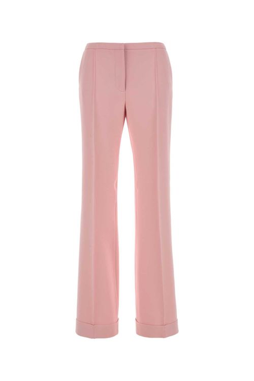 Crepe Trousers — Pink