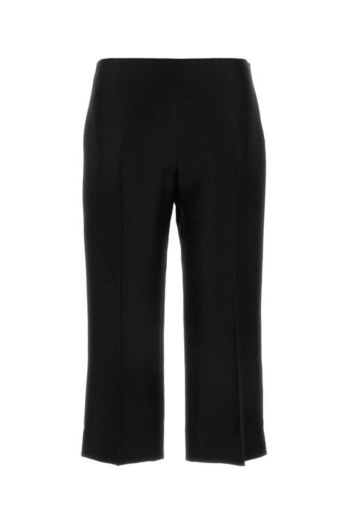 Black Wool Blend Adelie Pant