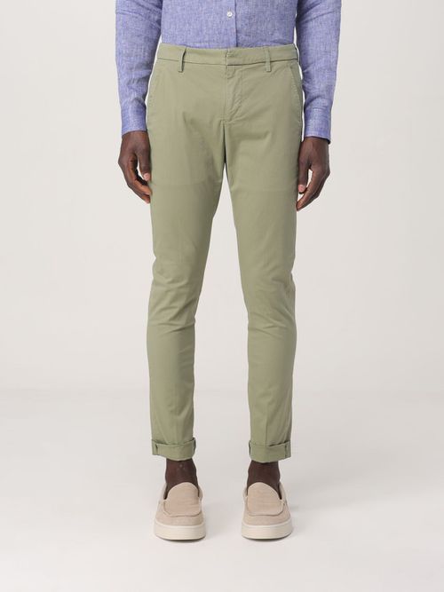 Pants DONDUP Men color Green