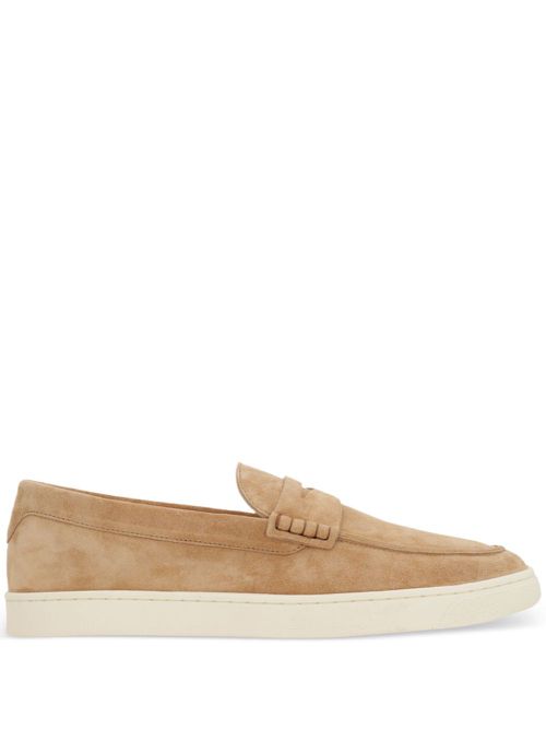 Brunello Cucinelli suede loafers - Bruin