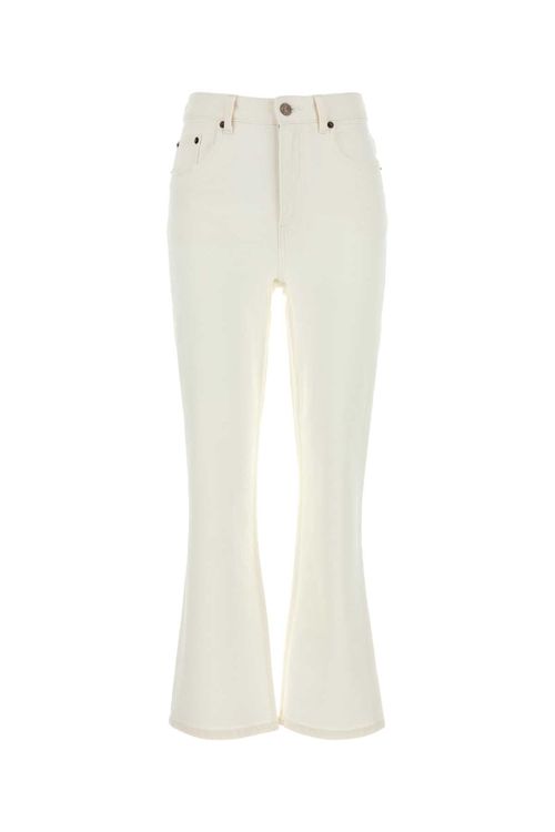 Stretch Denim Jeans — White