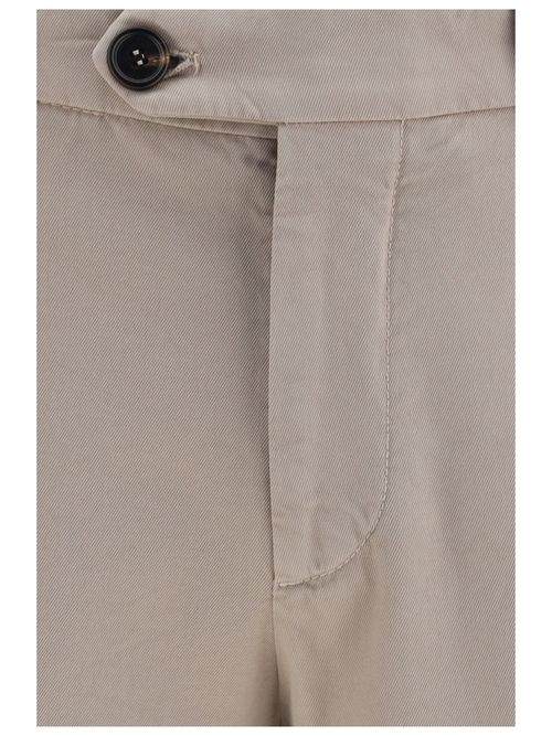 Dyed Cotton Trousers — Gray