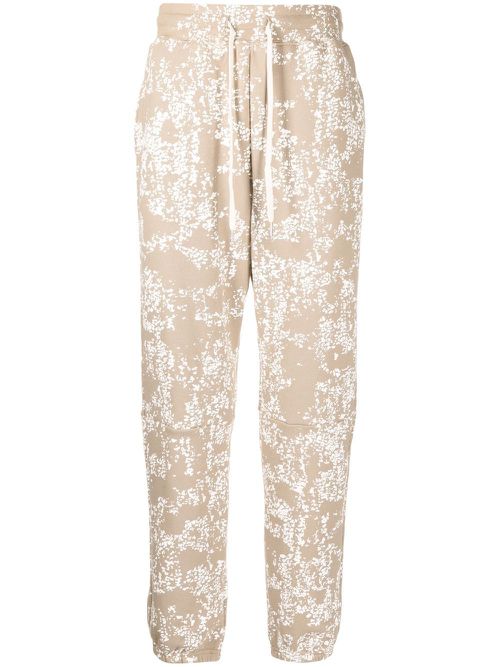Sydney graphic-print track pants - Brown
