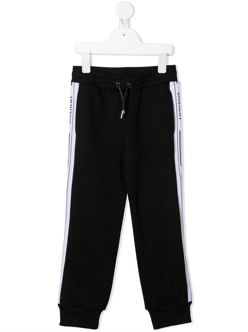 Branded track pants - Black