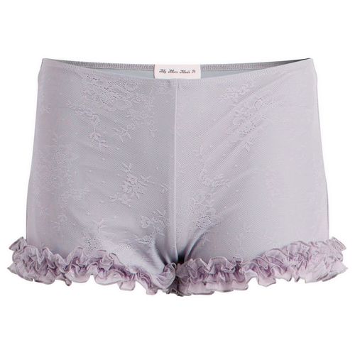 Women's Ruffled Micro Shorts Wisteria
