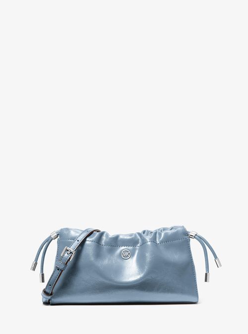 Matilda Small Cinched Crossbody Bag in Blue - One Size