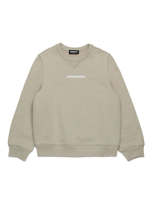 Logo-print sweatshirt - Neutrals