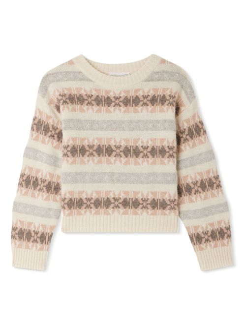 Greet wool-blend jumper - Neutrals