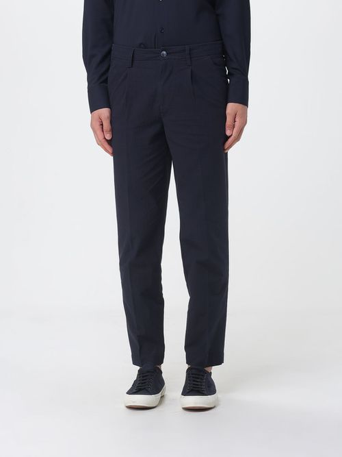 Pants Men color Blue