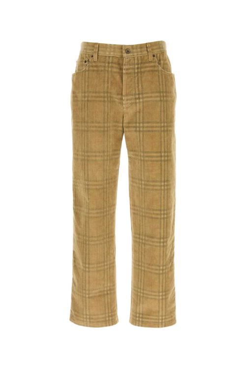 Embroidered Corduroy Pant