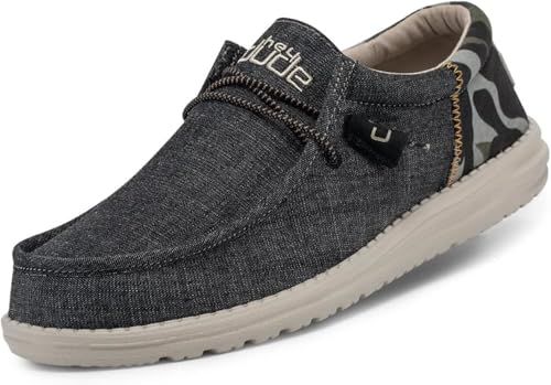 Hey Dude Men's Wally Funk Lunar Black Multi
