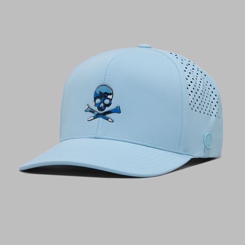 Skull & Tees Perforated Delta Hat-Baja