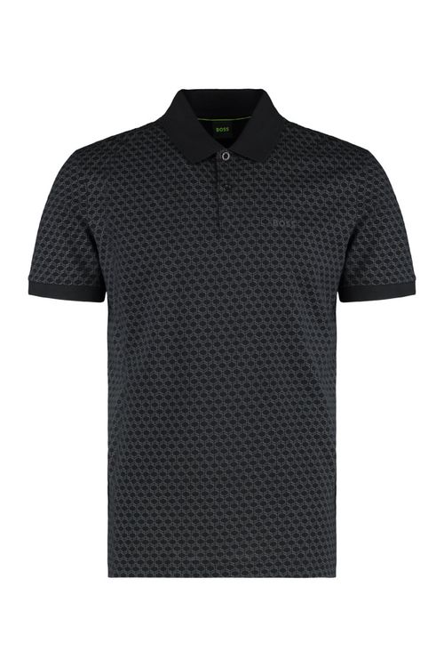 Black Shirt Collar Polo