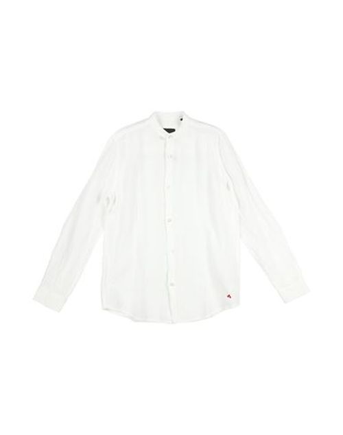 Peuterey Kid Boy Shirt White Size 12 Linen