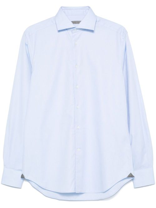 Classic-collar shirt - Blue