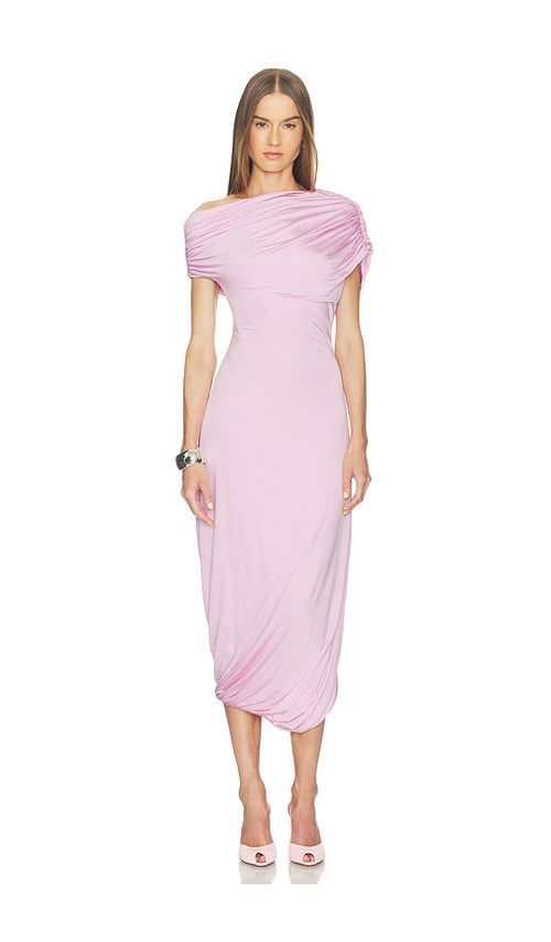 Camila Coelho Adela Dress in Pink. L. Also in M, S, XL