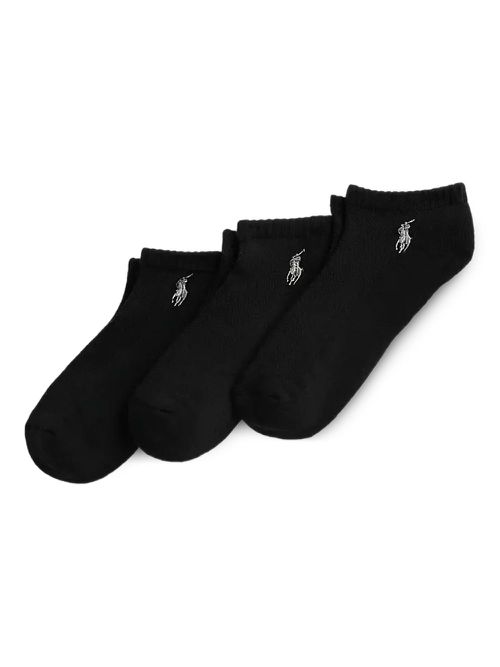 Ribbed-knit socks (pack of three) - 001 BLACK/BLACK/BLACK