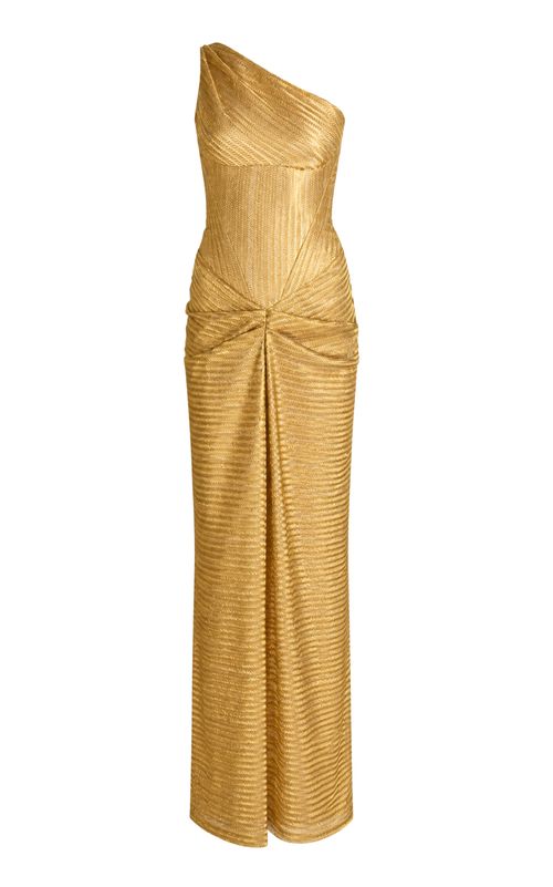 Dreamstate Gold-Thread Maxi Dress - Moda Operandi