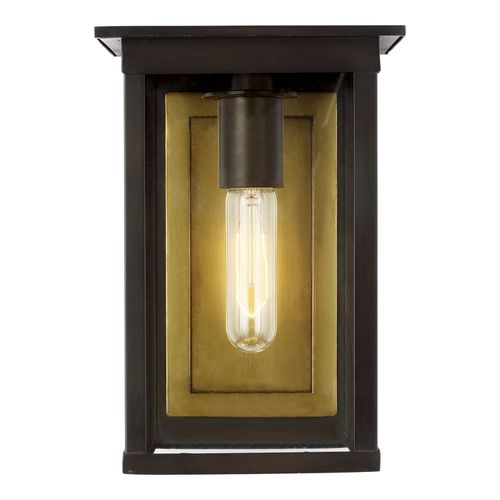 Visual Comfort Studio Freeport Outdoor Wall Light in Heritage Copper by Chapman & Myer