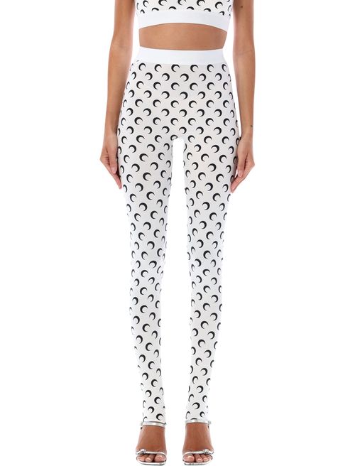 High-Rise Moon Print Leggings - Size S