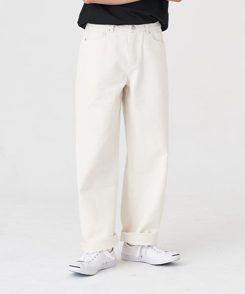 More Wide Denim Pants