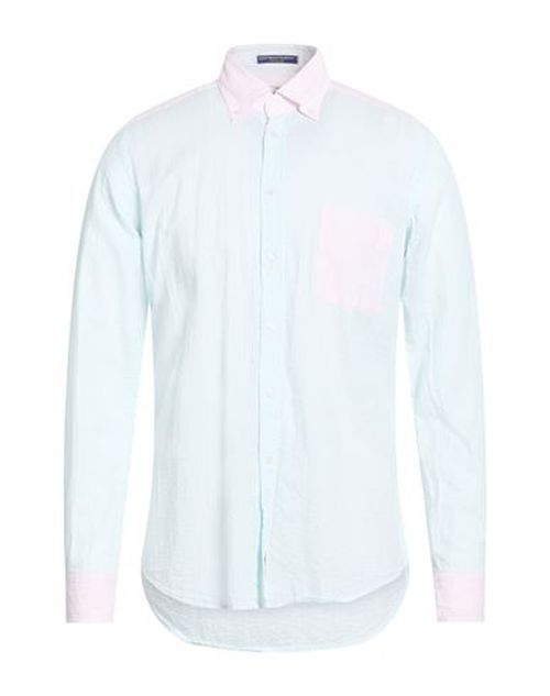 B. d.baggies Man Shirt Light green Size L Cotton