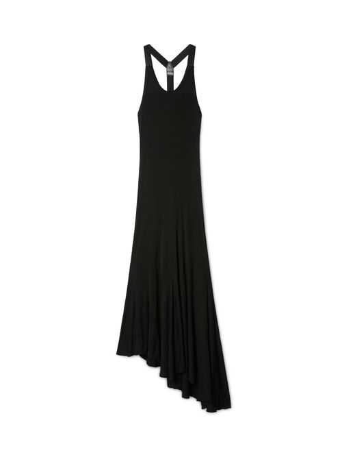 Black Ribbed Dress