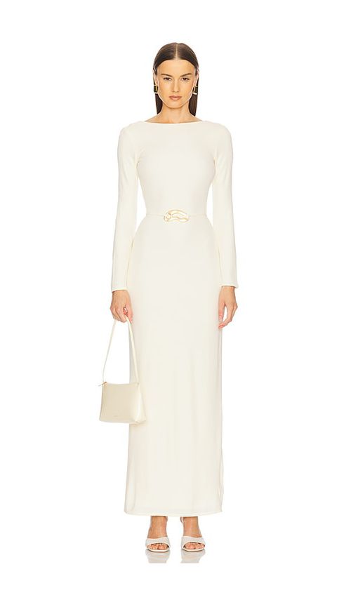 L'Academie ABENDKLEID KIRINA in Ivory. Größe XXS. Also in L, M, S