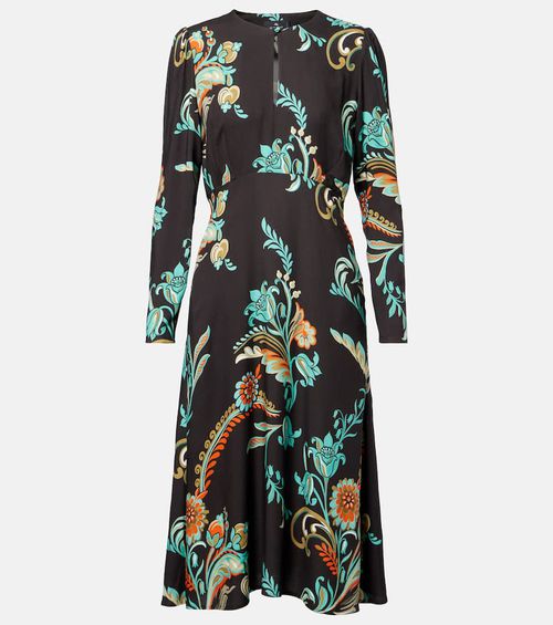 Floral midi dress
