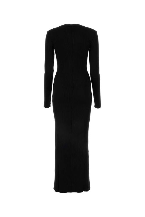 Black Stretch Viscose Dress