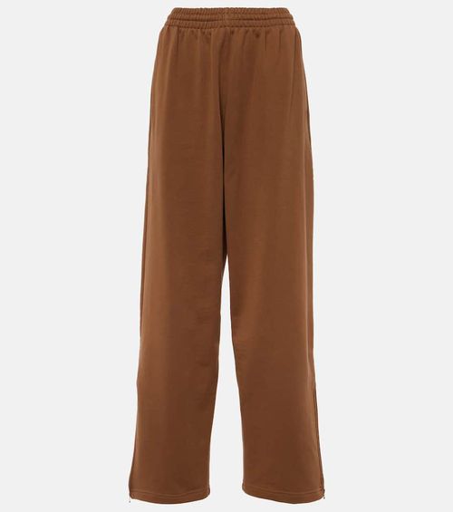 X Hailey Bieber cotton jersey track pants