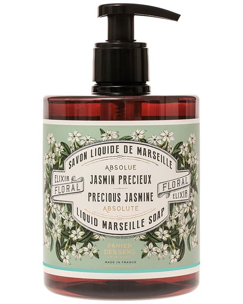 Jasmine Liquid Marseille Soap 16.9 fl.oz & Hand Cream 2.6  fl.oz