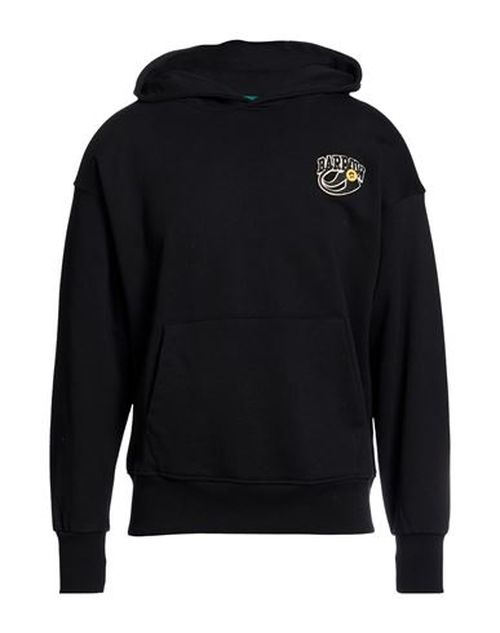 Man Sweatshirt Black Size L Cotton