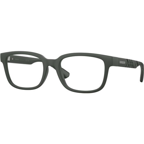 Burberry Man Burberry BE2451U 4232 Optical frames Injected Green Transparent Squared Norma